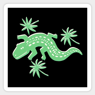 Alligator Safari Sticker